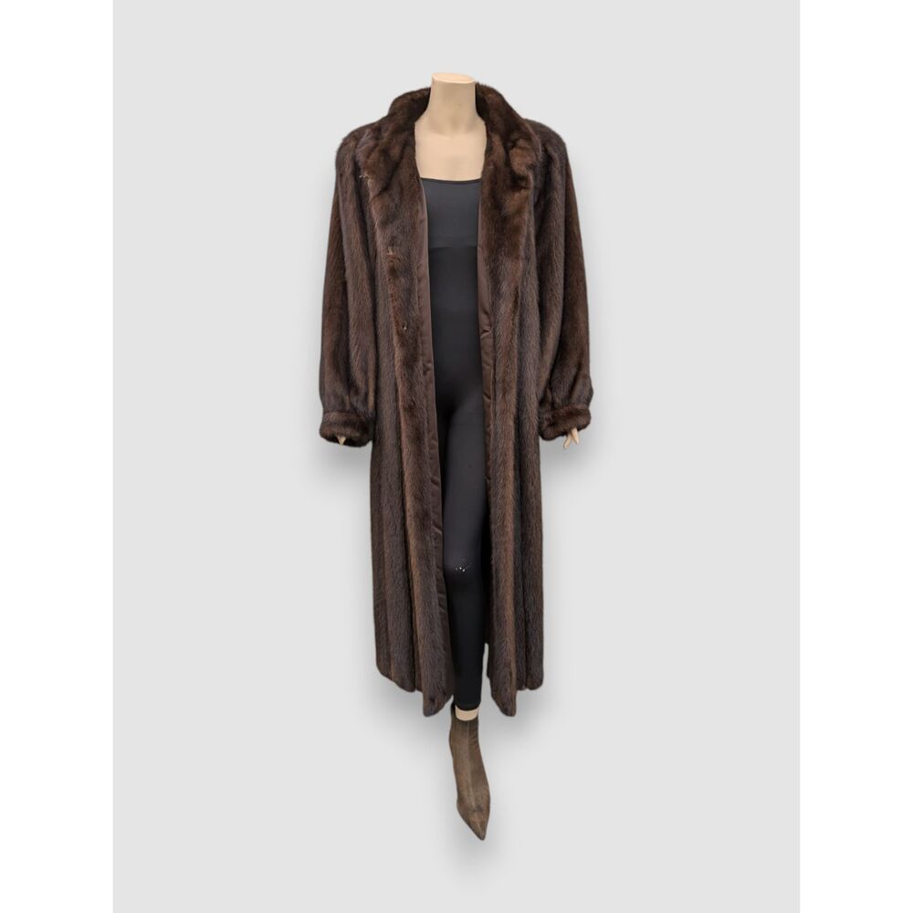 Dark Mink Coat -XL